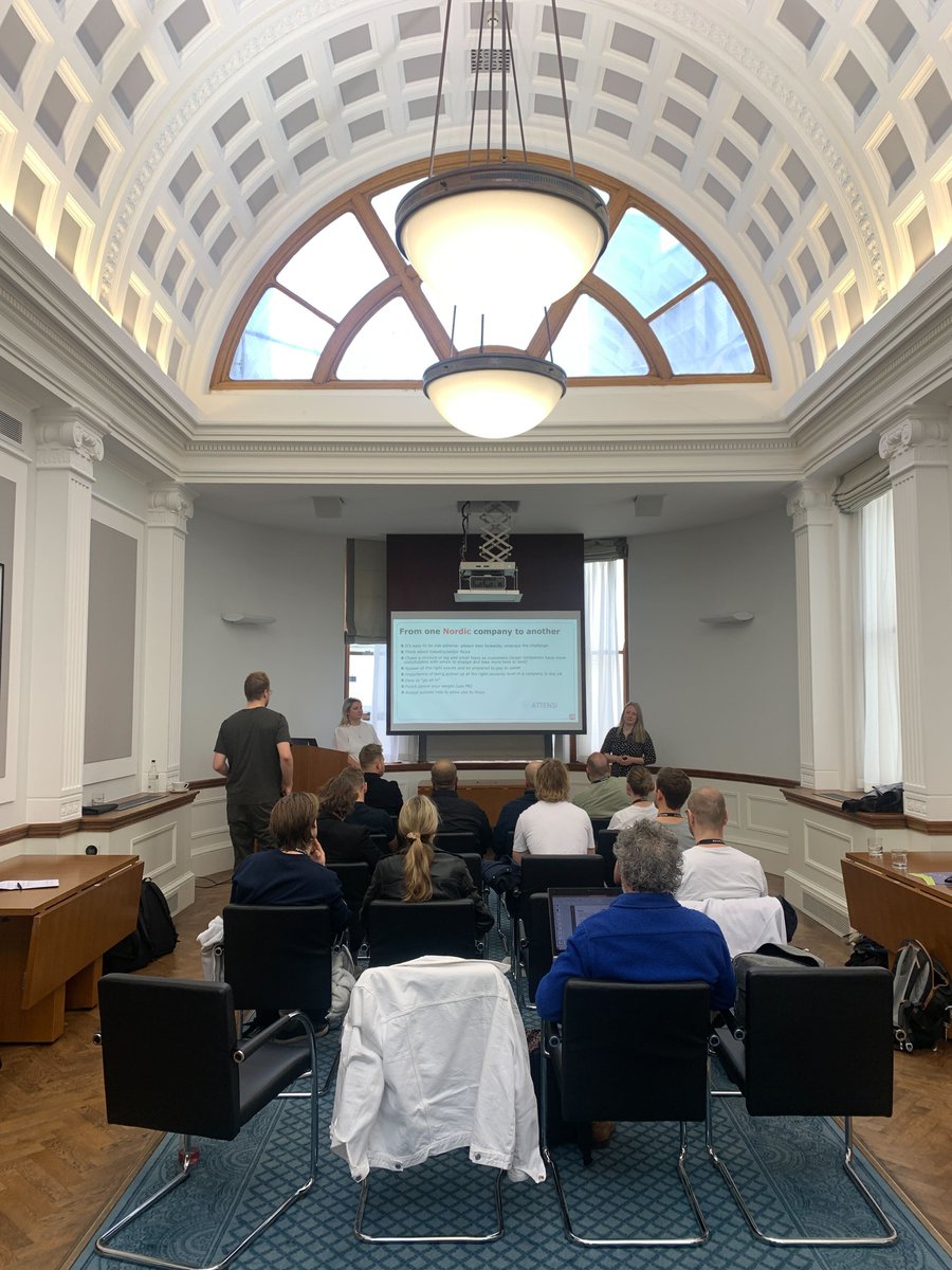 What a pleasure to present to engaged, impressive founders from Denmark as part of a Canute Business Beyond Borders programme. We covered an introduction to PR and branding and shared our insights with the group as specialists in UK market entry. 
#ukmarketentry #PR #startups