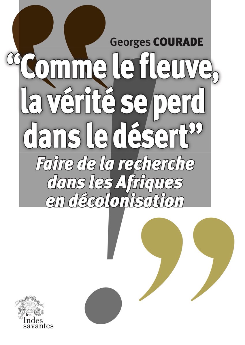 De Georges Courade, un essai sur l’Afrique, publié aux Indes savantes