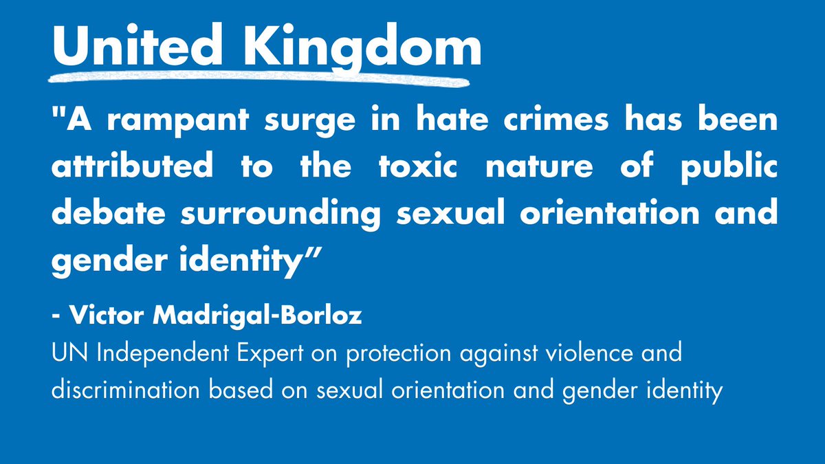 UN_SPExperts's tweet image. #UK: Keep calm &amp;amp; respect diversity -@victor_madrigal: Abusive rhetoric by politicians, media &amp;amp; social commentators has led to increasingly hateful speech against #LGBT persons &amp;amp; could endanger achievements to address discrimination in 🇬🇧
ow.ly/sqfp50OlCsF