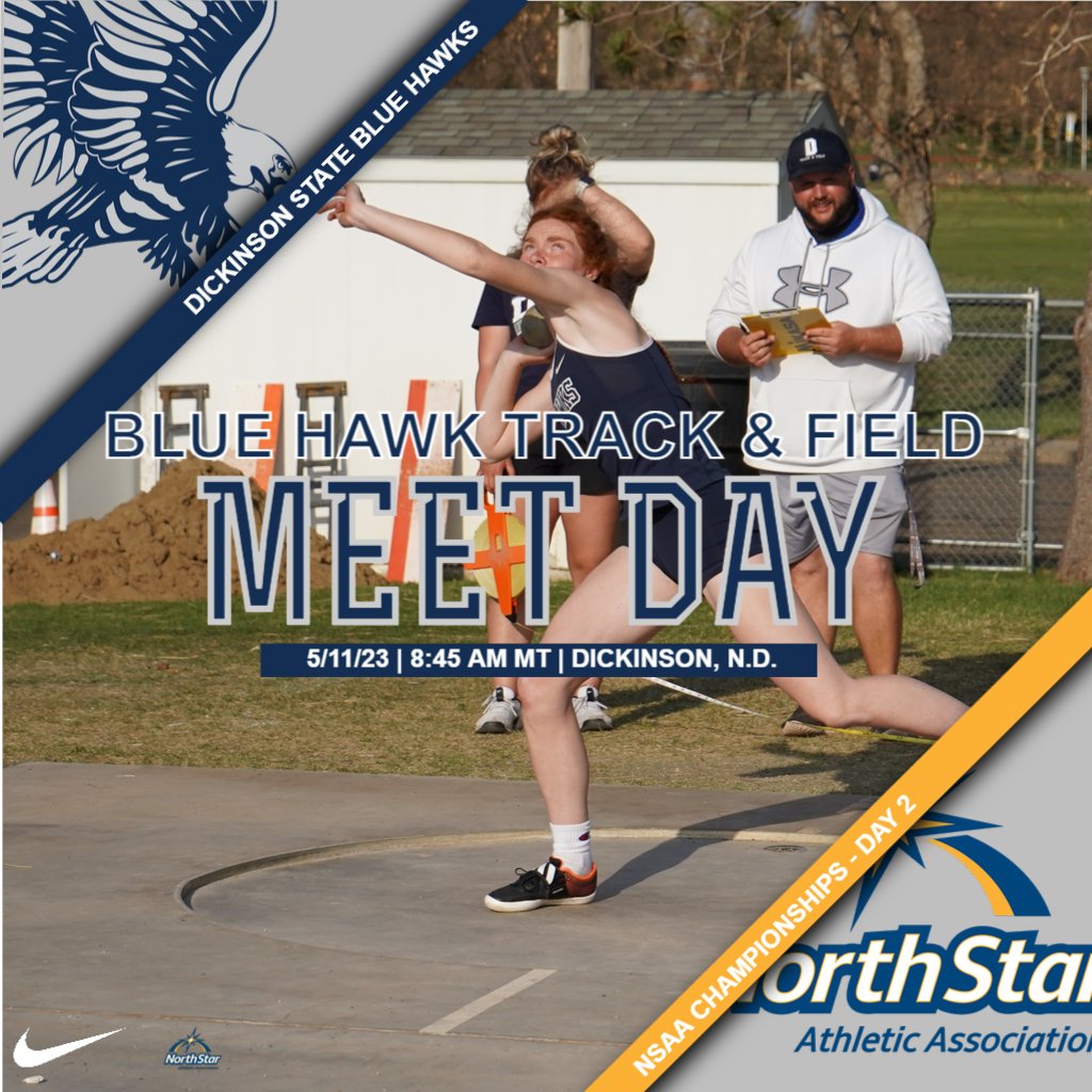 👟Blue Hawk Track &amp; Field Meet Day👟
 
The NSAA Outdoor Track &amp; Field Championships continue for <a href="/BlueHawkTrack/">HawkCrossCountryandTrack</a> with Day 2 action at the BAC!

📊: bit.ly/3I20Xnf
 
#HawksAreUp x #BlueHawkTRF