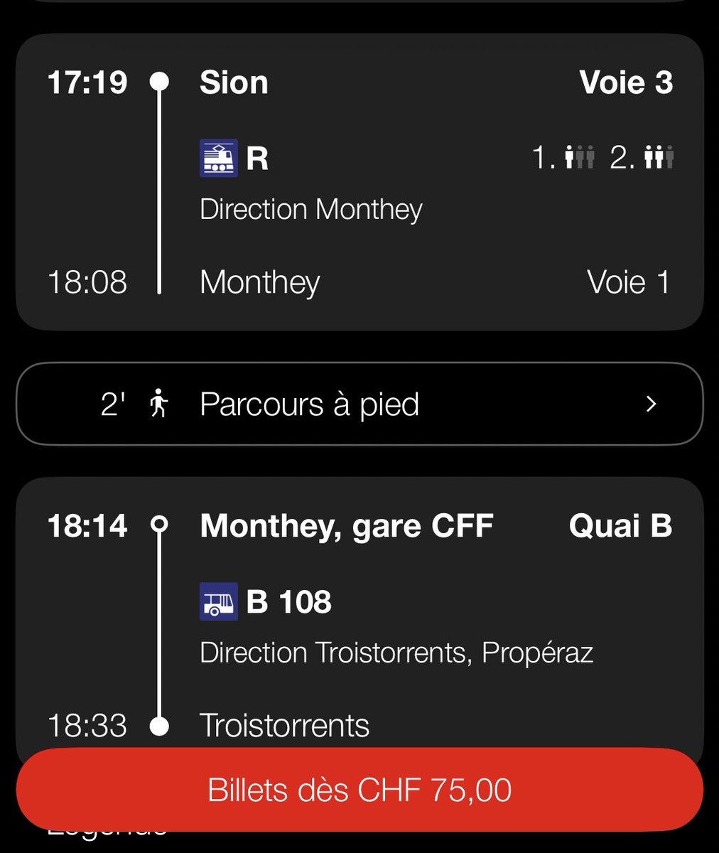 MagaliDimarco's tweet photo. Ça va @presse_CFF @RailService vous n’avez pas l’impression d’exagérer? Ou alors y a un massage inclu? 
#transportspublics https://t.co/2edalAXH2B