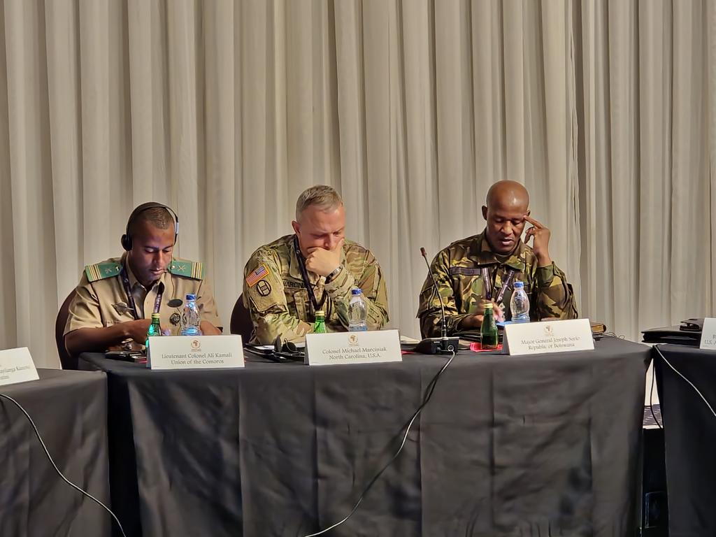 USAfricaCommand: RT <a href="/SETAF_Africa/">U.S. Army Southern European Task Force, Africa</a>: At #ALFS 2023, delegates from across Africa, the US &amp; #partner nations participated in breakout sessions after the Plenary Session on Counter-Violent Extremist Organizations (VEO) Best Practices in Africa this morning. …