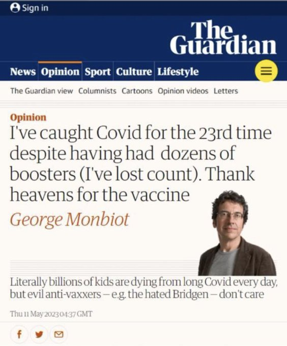 stkirsch's tweet photo. There are fewer than 8 billion people on Earth. According to this article, billions of kids are dying every day from long COVID. That means in just two days, all our kids will be dead. Please hug your kid today and tell them how much you love them. It may be your last chance.