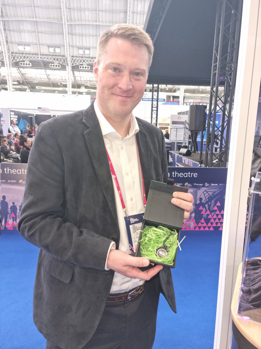 ERALondon's tweet photo. Another winner on day 2 of
@mediaprodshow of our AirTag #Giveaway! Visit us at stand D70, to get in on the action & join our discussions about workflow management, Infrastructure as a Service (IaaS) #CloudArchive, Render burst & #CloudStorage https://t.co/EM8EXye7mw