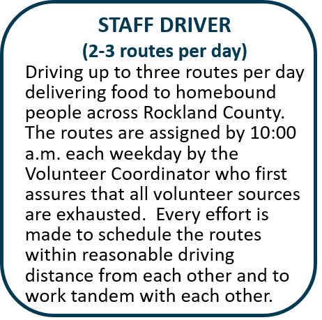 Meals on Wheels Rockland just posted two new jobs, Please help us get the word out to anyone that might be interested in joining our team!
For more details or to apply:
mowrockland.org/job-opportunit…