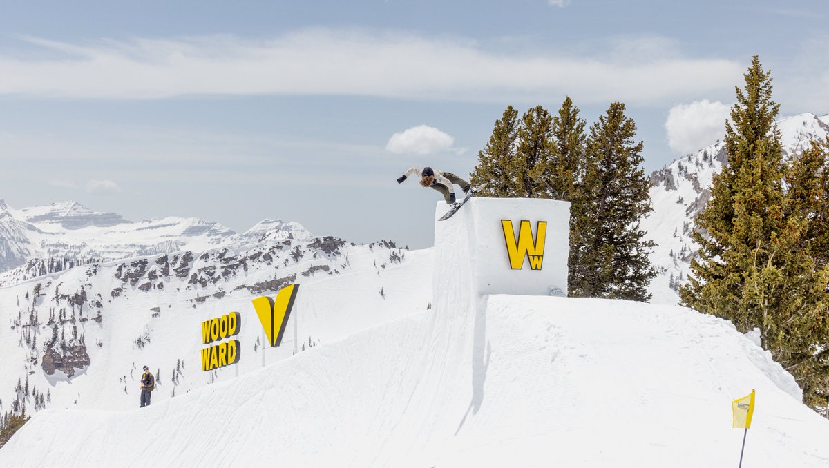 DragonfliMedia's tweet photo. Woodward Peace Park Championships at Snowbird was a weekend to remember. We handled branding and design of some of the course's elements like the Mountain Dew arch, Burton feature, and the Woodward and more. https://t.co/441Lri3Gx5