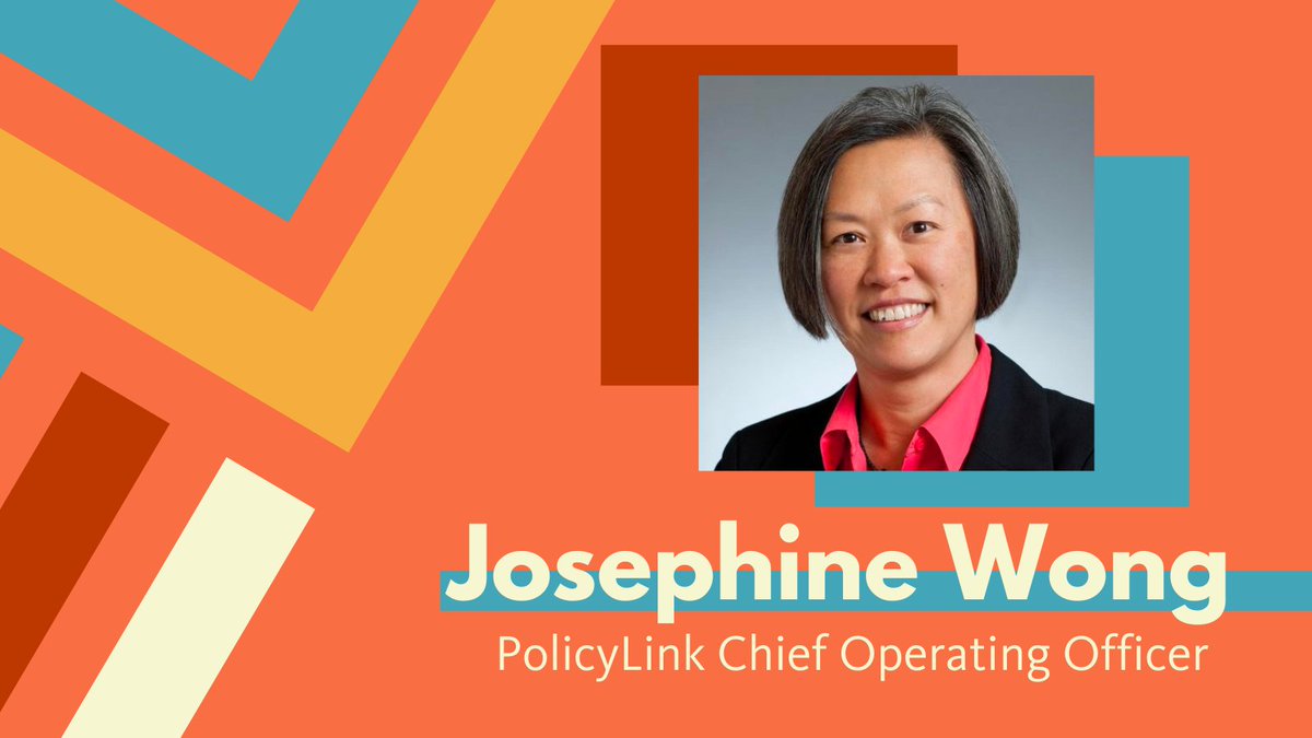 We are thrilled to announce <a href="/PolicyLink/">PolicyLink</a>'s new Chief Operating Officer, Josephine Wong! Together, our team will continue advancing our work to win on equity and to redesign a nation that works for all. policylink.org/aboutUs/staff/…