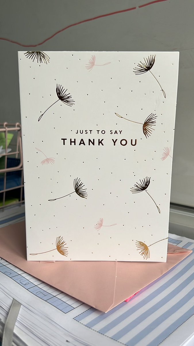 I was left this card under my door today from a pupil. Definitely what I needed after my imposter syndrome creeped in yesterday- the universe works in mysterious ways 🩷 <a href="/alnessacad/">Alness Academy</a>