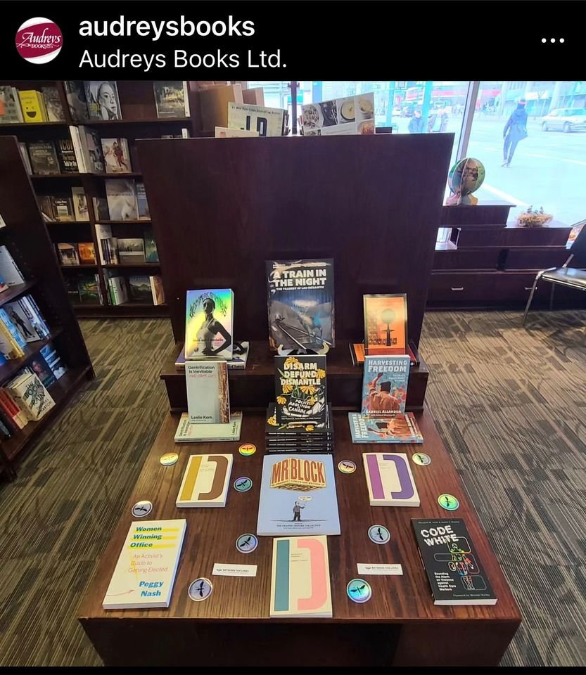 GHC_Comics's tweet photo. Mr. Block sighting at Audrey's Books in Edmonton. We love to see it! Have you got your copy yet? https://t.co/kKC2M3jzLA #MrBlock #IWW #Comics https://t.co/tWd3Oc85kQ