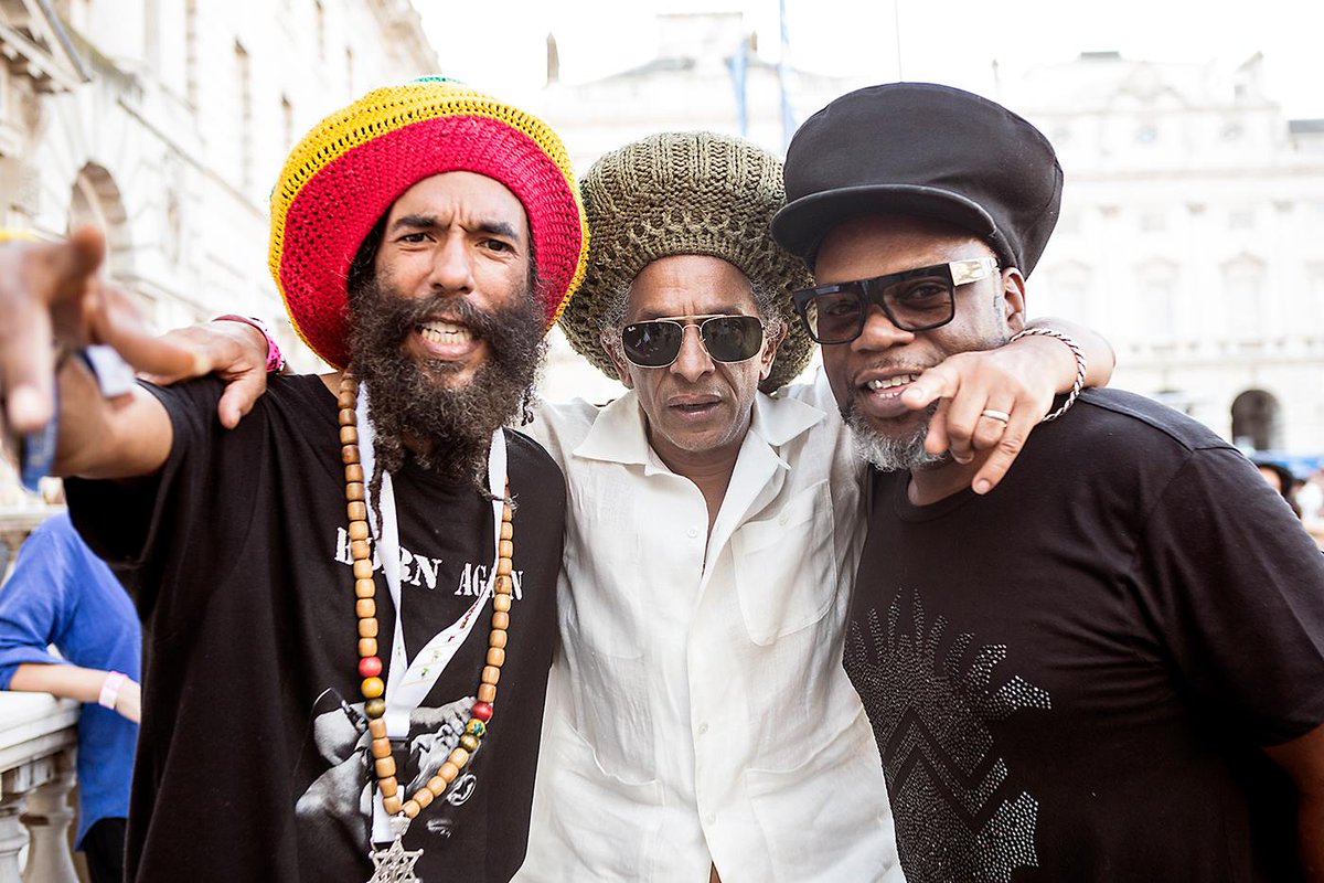 Back in 2018 with <a href="/CongoNattyRebel/">congo natty</a> and <a href="/RebelDread/">Don Letts</a> 🙌🏾 #JazziesGroovyFriends