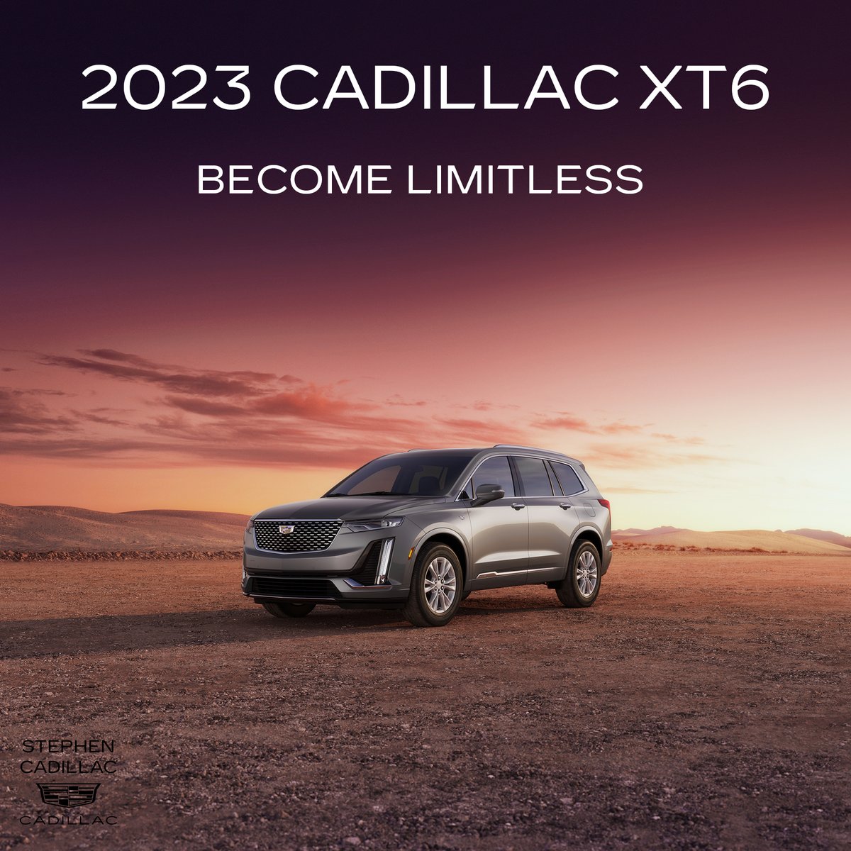 StephenCadillac's tweet photo. Become Limitless. Be Iconic
-
The 2023 Cadillac XT6, available at Stephen Cadillac of Bristol!
-
https://t.co/pUAculDvp4 https://t.co/l3OJGUiYeM