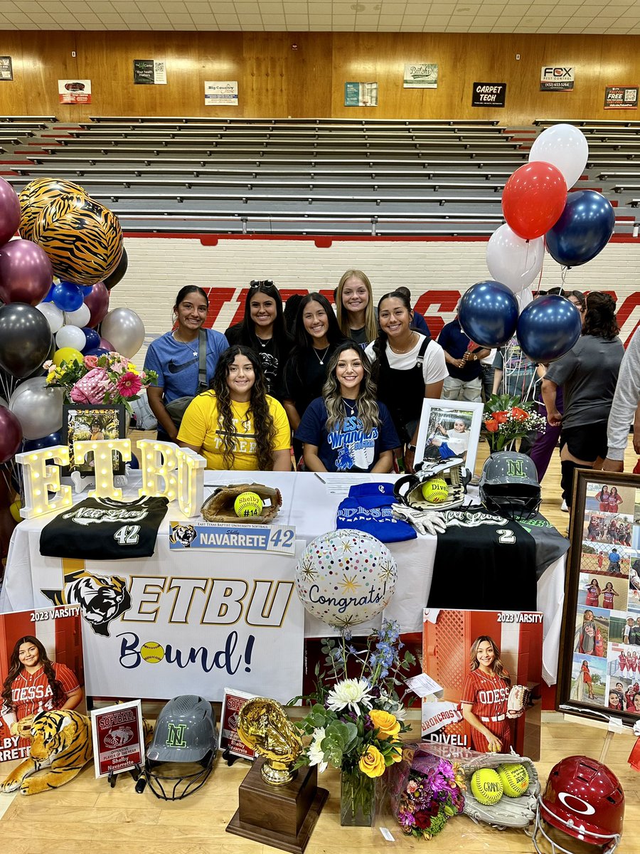 Congratulations to our #42 Shelby Navarrete &amp; #2 Diveli Cherry!! We are so proud!! #NextLevel#LadyBronchos #LadyTiger #LadyWrangler 
<a href="/Shelby421/">Shelby</a>  <a href="/divelicherry02/">Diveli Cherry</a>