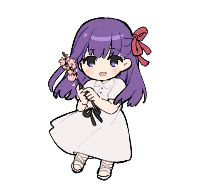 「matou sakura purple hair」Fan Art(Latest)