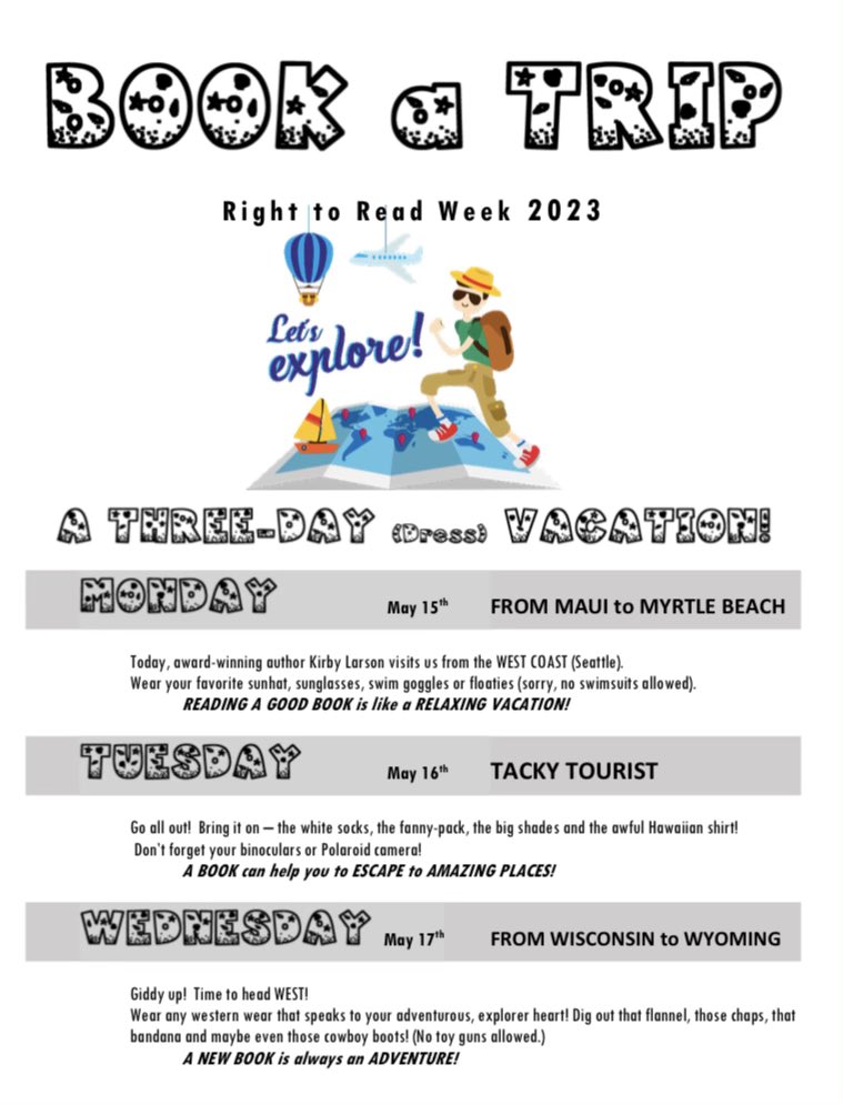 Botkins Local School on Twitter "It’s time to BOOK a TRIP! Right to