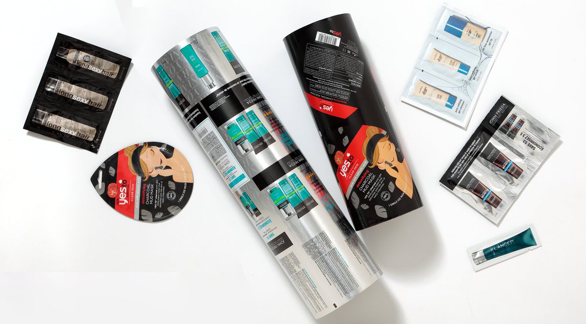 Many beauty brands are addressing sustainable packaging, and we have a reduced-impact flexible packaging solution for your single-use or sachet products. 

Our LTCos-R flexible packaging rollstock for cosmetic packaging applications is a lamination a reduced carbon impact.