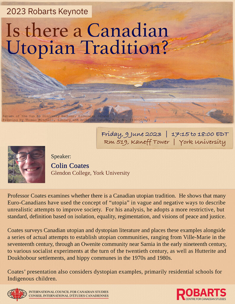 2023 Robarts Keynote
Is there a Canadian Utopian Tradition?
—> yorku.ca/research/robar…

@ICCS_CIEC @EnglishGlendon @YorkUCIKL @CanadianSSU @BerkeleyCanada #CanLit