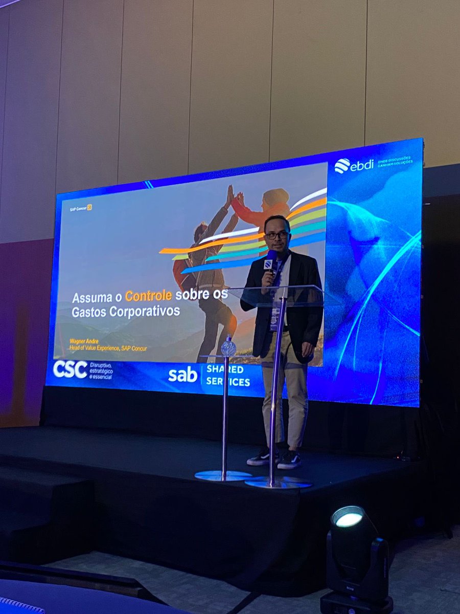 Uma honra participar do maior encontro de diretores de #CSCs do Brasil. Muita troca de conhecimento e sabedoria, representando a <a href="/SAPConcur/">SAP Concur</a> e discutindo sobre estratégias p/ alavancar o Centro de Serviços Compartilhados nas companhias mais influentes do país. #CSC #SSC <a href="/ebdi_corp/">EBDI</a>