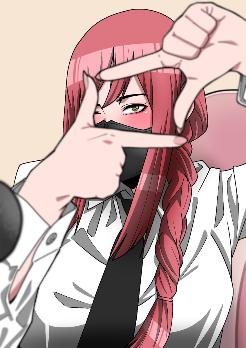 aranayach's tweet photo. Got the makima set earlier!! yeeey! 

🎨: @GreenB1498 https://t.co/nRcEzFj9ir