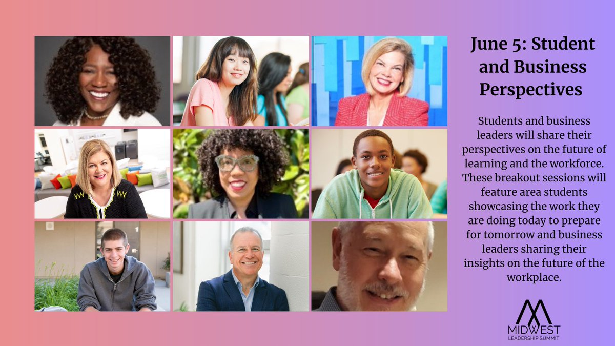 HamiltonCoESC's tweet image. June 5 kicks off #MWLS23 with local students &amp;amp; business leaders sharing their perspectives on the future of learning and the workforce. Register now:  bit.ly/MWLS2023