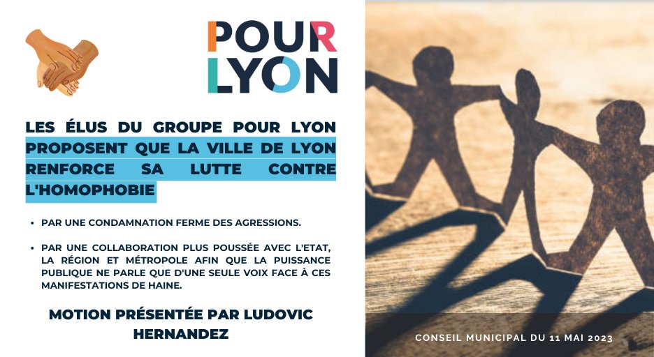 Suite à l'accumulation des agressions homophobes depuis le début de l'année, <a href="/hernandezLudo/">Hernandez Ludovic</a> présente notre motion visant à renforcer la lutte contre ces manifestations de haine ⛔️🙅‍♂️
👉 Notre motion : urlr.me/CSg4V