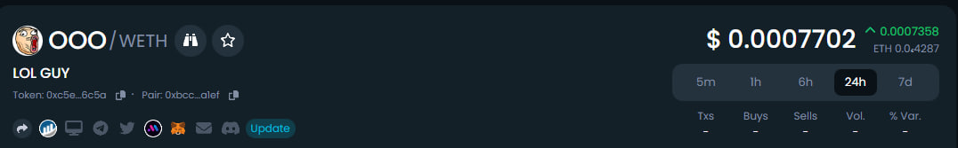 LOLOLOLOLOLOLOL DEXTOOLS UPDATED