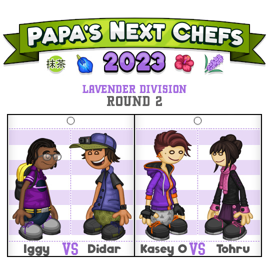 Flipline Studios on Twitter "PNC23 Lavender Division Round 2 Iggy vs