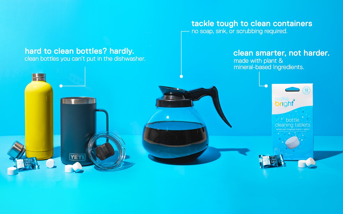 BottleBright's tweet photo. Bottle Bright will revolutionize your cleaning routine.

🫧 https://t.co/lW8PAWEgJC

#cleaninghacks #reusablebottle #stainlesstumbler #homeessentials https://t.co/jRxhVnJSrk