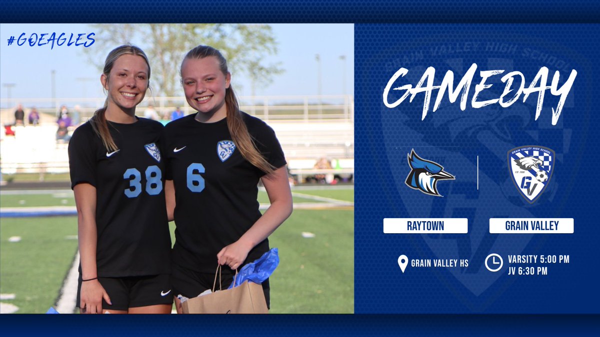 🚨GAMEDAY🚨
Raytown vs Grain Valley
⏰️ Varsity: 5PM  JV: 6:30 PM
📍 Grain Valley HS
<a href="/GVHSActivities/">GVHS Activities</a> @riley_spenc