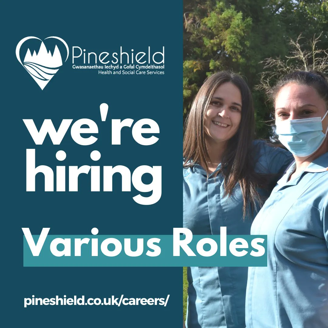 Pineshield's tweet photo. We're expanding and on top of looking for the right team members to support people in the community, we're also recruiting various other roles to aid our growth 🌿

Be sure to check out our careers page for more information on each role, and how to apply!

#homecare #jobs https://t.co/xWVidsQhAz