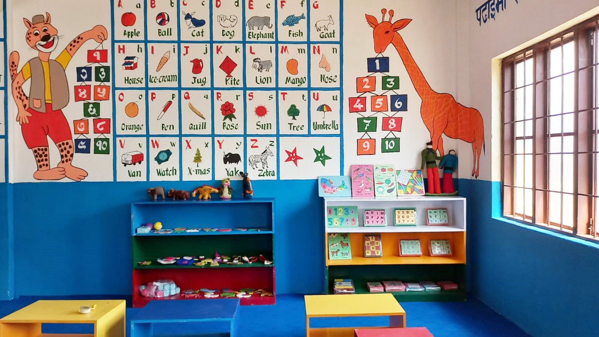 EYENepaltweets's tweet image. New classrooms have been renovated in Shankharapur schools, near #Sankhu in the #Kathmandu District, #Nepal. These classrooms have been refurbished with funding from Eye Nepal to create wonderful #learningspaces for #earlyyears education. 

eyenepal.org
