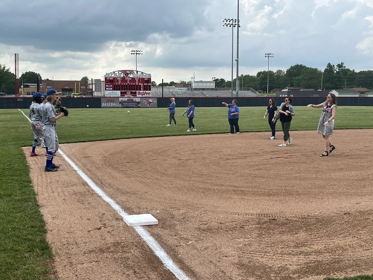 Hillcrest Baseball on Twitter "Thanks to NixaBaseball for honoring our moms before the rain