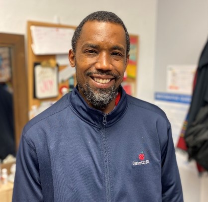 Alfons Prince is a 7th/8th grade math teacher at @CenterCityPCS Brightwood. A product of @dcpublicschools and a Banneker alumnus, Mr. Prince works to make sure his students are prepared for high school and any opportunities that may come their way. #TeacherAppreciationWeek