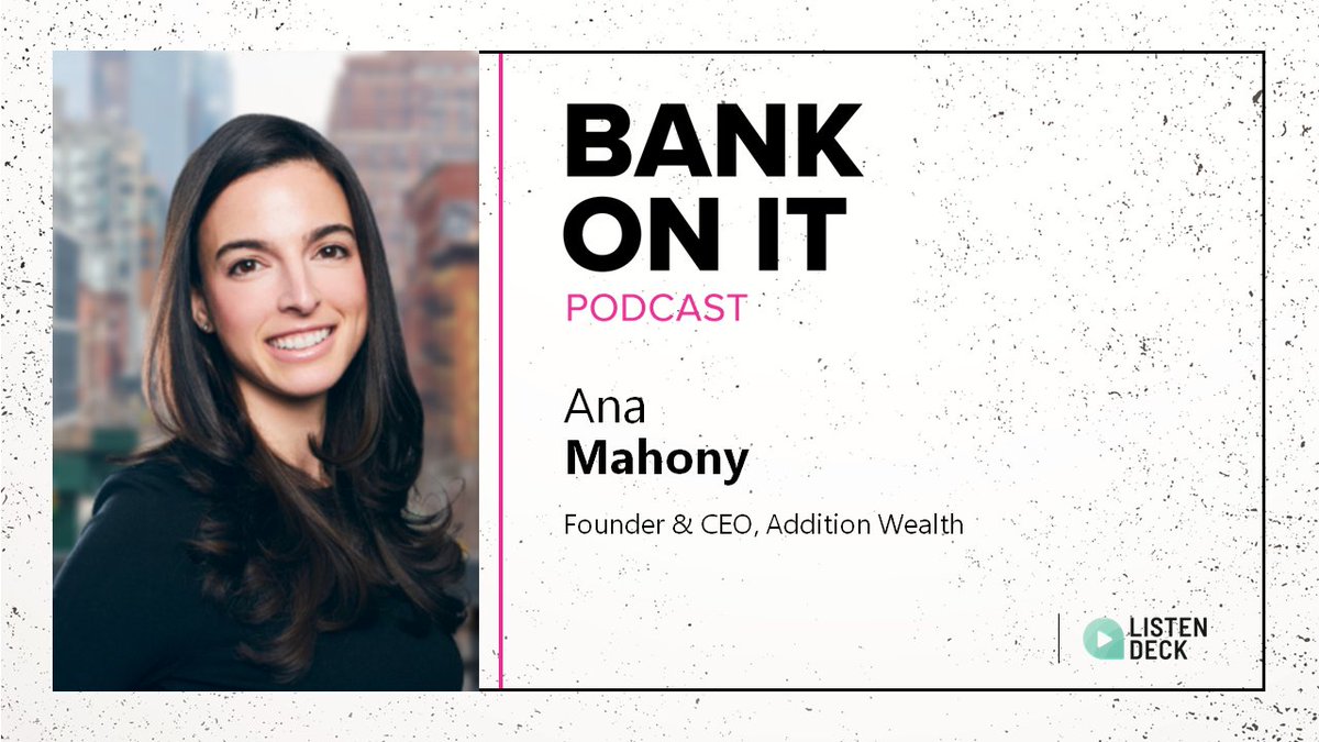 John Siracusa (@johnsiracusa) on Twitter photo Episode🎙️571 <a href="/AnaMahony/">Ana Mahony</a> from <a href="/AdditionWealth/">Addition Wealth</a> VIA #BankOnItPodcast produced by #ListenDeck #Podcast🎧& #Video📽️#Production.
Check it out👇
listendeck.com/episode-571-an… Episode🎙️571 <a href="/AnaMahony/">Ana Mahony</a> from <a href="/AdditionWealth/">Addition Wealth</a> VIA #BankOnItPodcast produced by #ListenDeck #Podcast🎧& #Video📽️#Production.
Check it out👇
listendeck.com/episode-571-an…