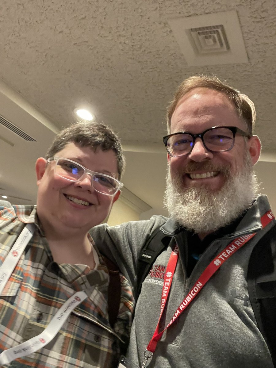 CapnJonConnors's tweet photo. So great to catch up with @CommsDom from @CityEMA at #NVC2023 ! @TeamRubicon
#Collaborate #Comminicate
#GreyshirtsAlways https://t.co/VLj9wvz6YN