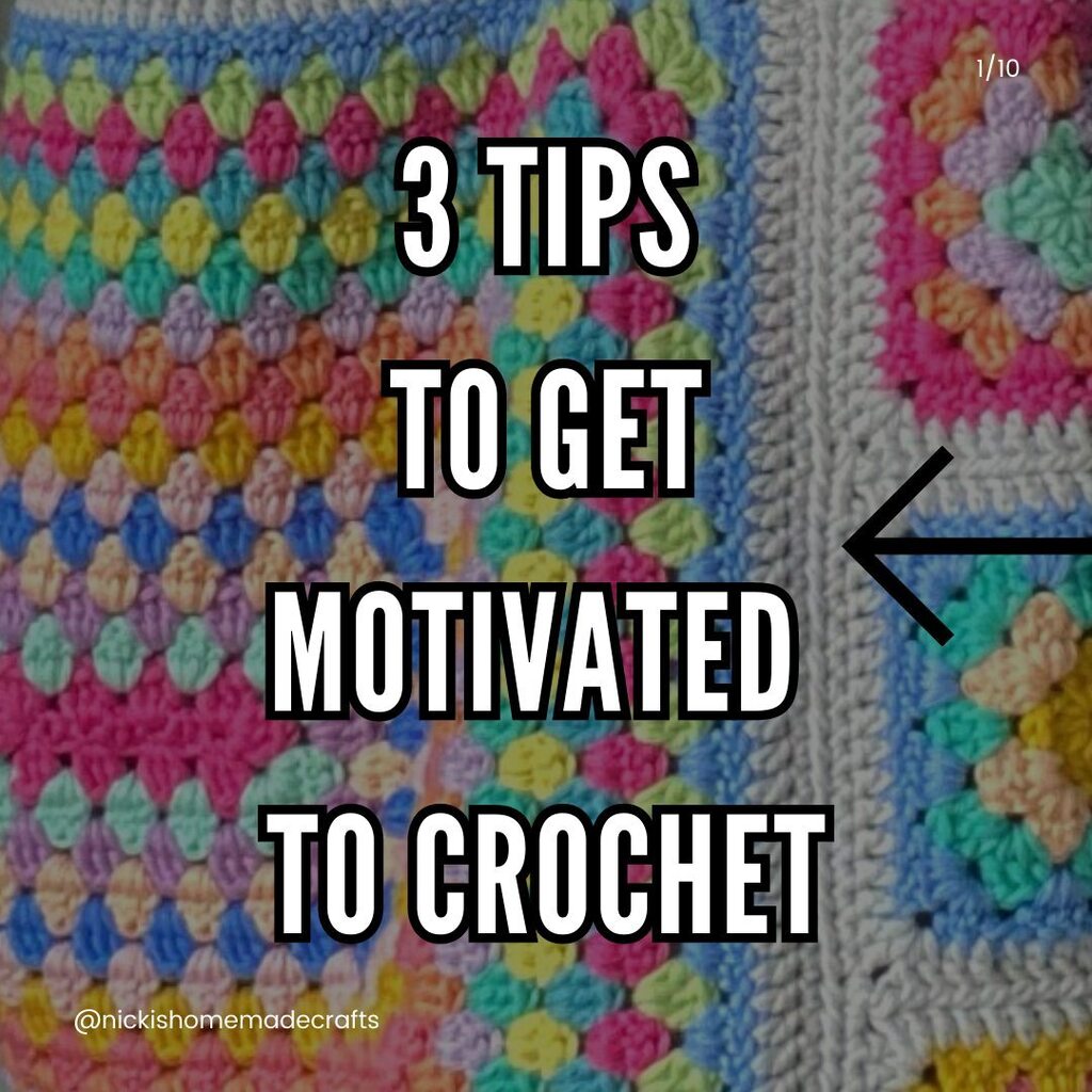 nickiscrafts's tweet photo. 3 Smart Tips to Get Motivated to Crochet Again in case you lost your Crojo!❤️ 
Swipe through for all 3 tips!
❤️ 
And if you love "Everything Granny" then this new collection filled with 40 patterns all around the granny square or granny stitch is for YOU… https://t.co/erTeBSap2i https://t.co/Kgr9nTg03A