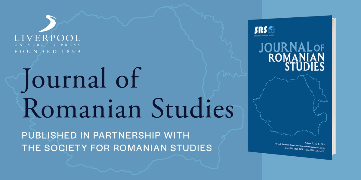 LivUniPress's tweet photo. New in Journal of #RomanianStudies: Gheorghe Gelu Păcurar, Constantin Ardeleanu, Alyssa Grossman, @ChristeneDAnca, and Letitia Guran respectively, provide a critical assessment of some of the latest publications in the field. Online at: https://t.co/LnspGFQ7Rz @Soc4RoStudies https://t.co/U3S3smL4VS