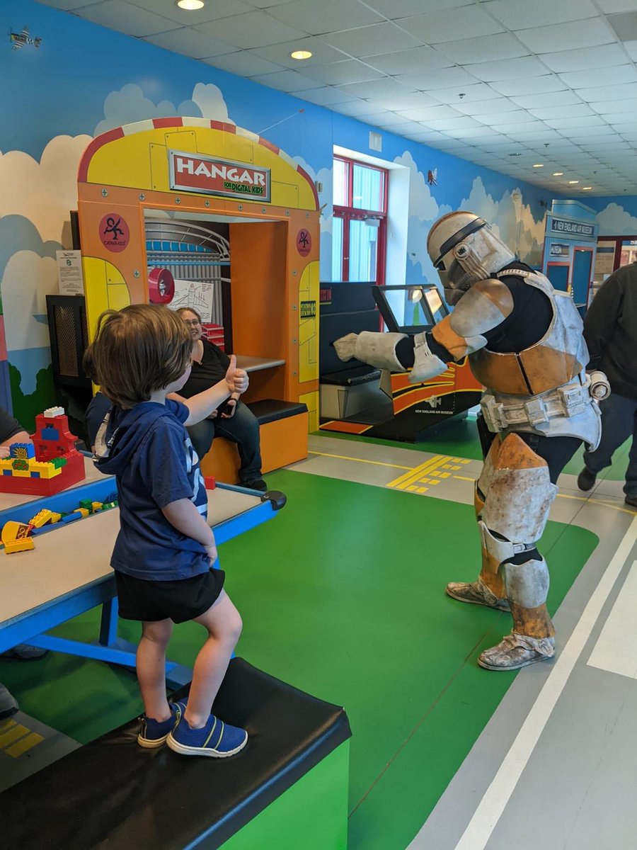 501CTG's tweet photo. 4/15/23 the 501st CTG, @501NEG, @alderaanbase and Saber Guild Kessel Temple went to the New England Air Museum for the annual Space Expo! A fun day as always and thank you to all who came out from near and far! #501legion #starwars https://t.co/FxXgx2c8fH