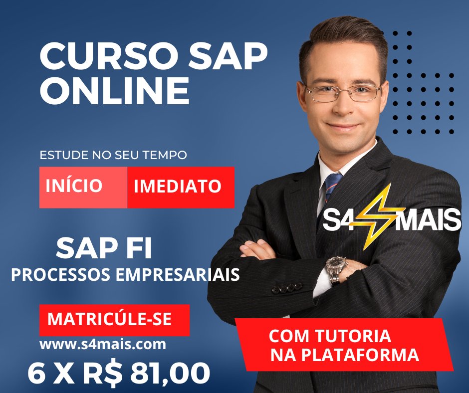 s4mais's tweet photo. Um curso SAP para um upgrade em sua carreira
#cursosap #s4hana #sapfi #sap https://t.co/MBJGJYW1W3