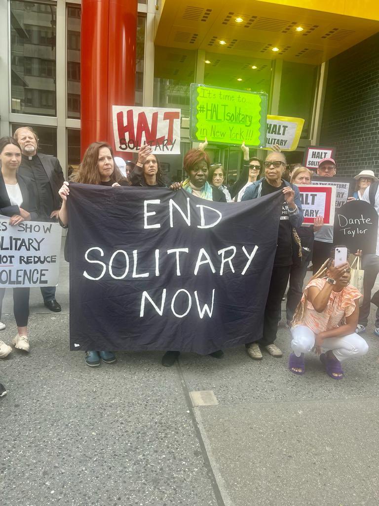 The #HALTSolitary Confinement Act, which I have worked on for over 10 years, must be implemented in complete accordance with the law, which is based on humane, equitable and sound public health and public safety principles. Anything less is unacceptable!