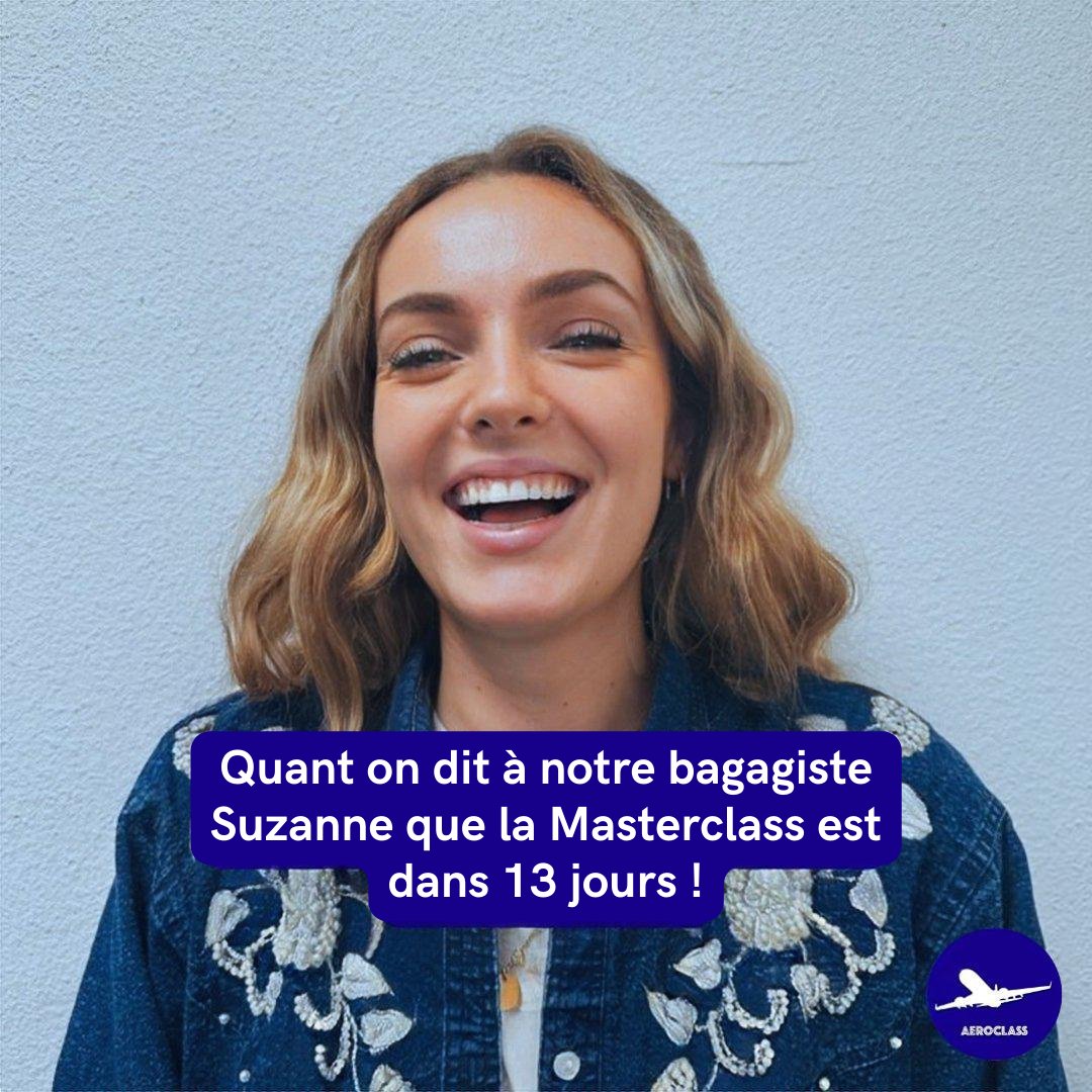 🛫 On en connait une qui est prête pour le décollage ici

Sinon vous saviez que le numéro 13 était banni de certains avions ? En effet, certaines compagnies comme <a href="/airfrance/">Air France</a> ont supprimé les places et les rangées 13 pour le confort des passagers superstitieux 

#mbadmb #aéroclass