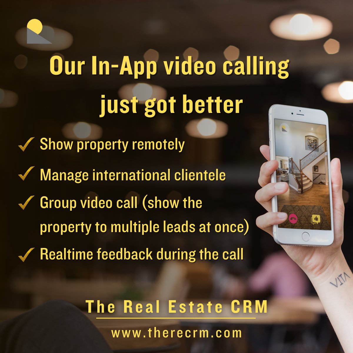 We just released the 3.2 version of our Android app and the in-app video calling got better than ever before.

Make your life easier. Experience the difference. Book a demo at therecrm.com

#propertymanagementsoftware #propertymanagement #proptech #proptechnews