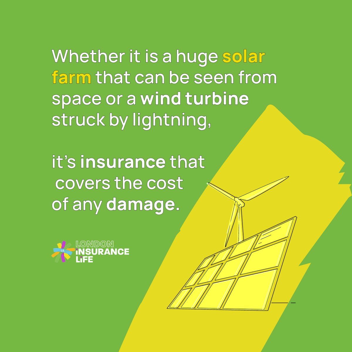 By using its expertise to insure the construction and ongoing operations of renewable energy, the London Market is helping to lower energy costs and create a cleaner, safer environment.

👉To learn more about insurance and sustainability, head to our website. Link in bio.