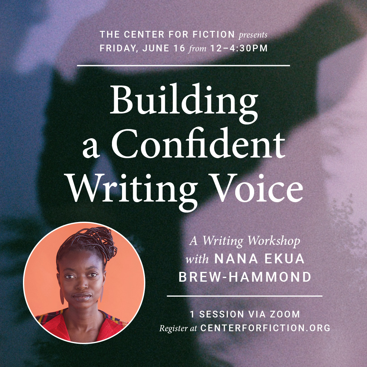 It's time to conquer your fear of writing in your authentic voice. Register for my @center4fiction intensive, Friday, June 16th, 12-4:30p.  centerforfiction.org/group-workshop…