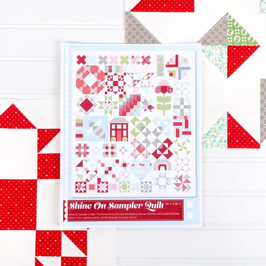 NEW: Announcing the Shine Bright Quilt and Stitch Along! @FatQuarterShop #quilting