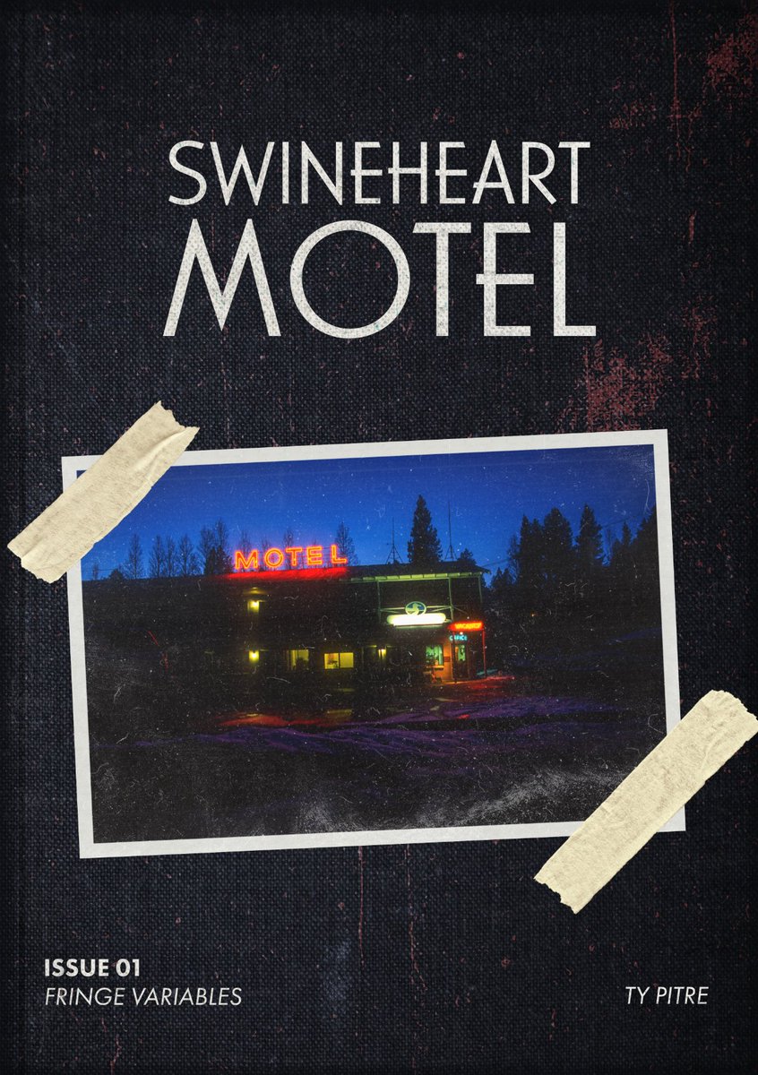 New release time! SWINEHEART MOTEL is a modern day horror adventure, filled with creepy dudes, chainsaw wielding maniacs, and cosmic entities. It's system neutral, but would pair perfectly with Liminal Horror!