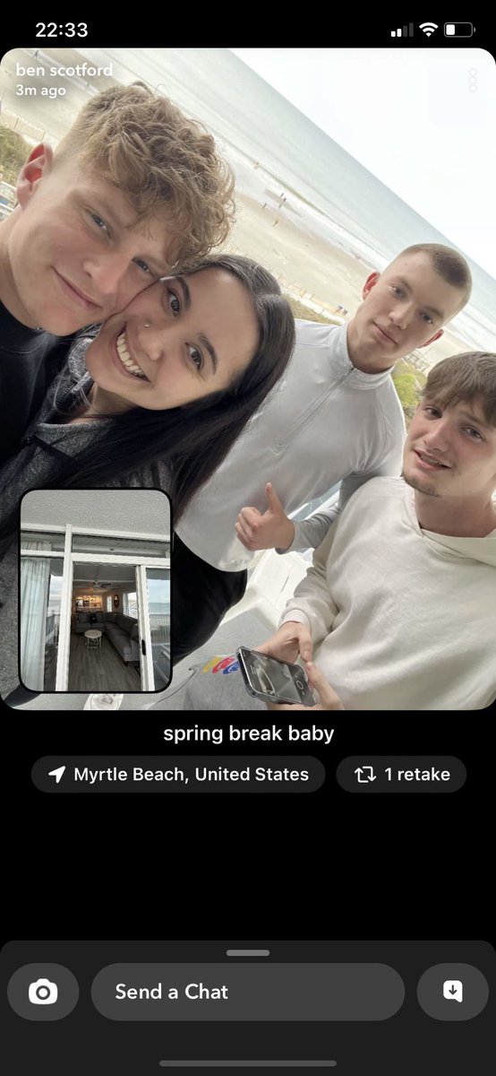 Well freshman year is over and pretty safe to say he has enjoyed his time. 
Nice to have him home for the summer before taking on year 2.
Safe flight young man and see you Sunday. 
<a href="/benscotford10/">ben scotford</a> 
@FutureEliteS