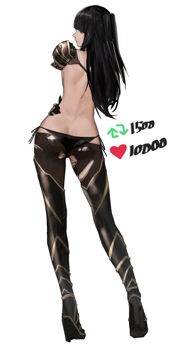 Tharja Strip Game Pt. 2

You know the drill. Target achieved = less clothes