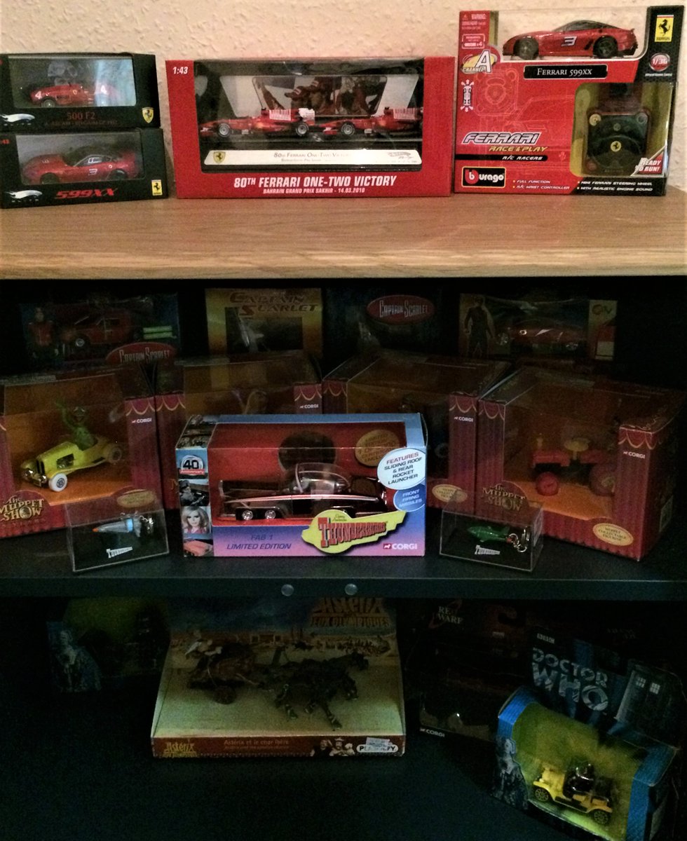 Sorting out my new model car cabinet. Bottom shelf still needs some work but better than languishing in storage boxes. #diecastcars