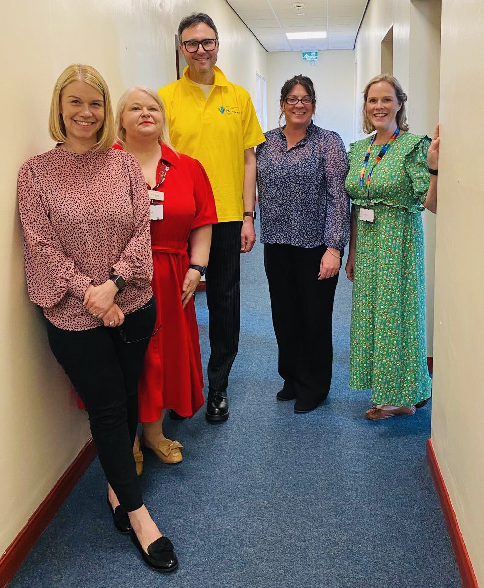 Paula Brennan π π³οΈβπ (she/her) (@paulabrennanpe) on Twitter photo This week we had a lovely visit from our CDDFT Chairman to Appleton House, to meet all the <a href="/CDDFTNHS/">County Durham and Darlington NHS Foundation Trust</a> teams who are based there! <a href="/Drrichscot/">Prof Richard Scothon</a> even modelled our new volunteer t-shirt! It was lovely to see you and catch up with a cuppa! This week we had a lovely visit from our CDDFT Chairman to Appleton House, to meet all the <a href="/CDDFTNHS/">County Durham and Darlington NHS Foundation Trust</a> teams who are based there! <a href="/Drrichscot/">Prof Richard Scothon</a> even modelled our new volunteer t-shirt! It was lovely to see you and catch up with a cuppa!