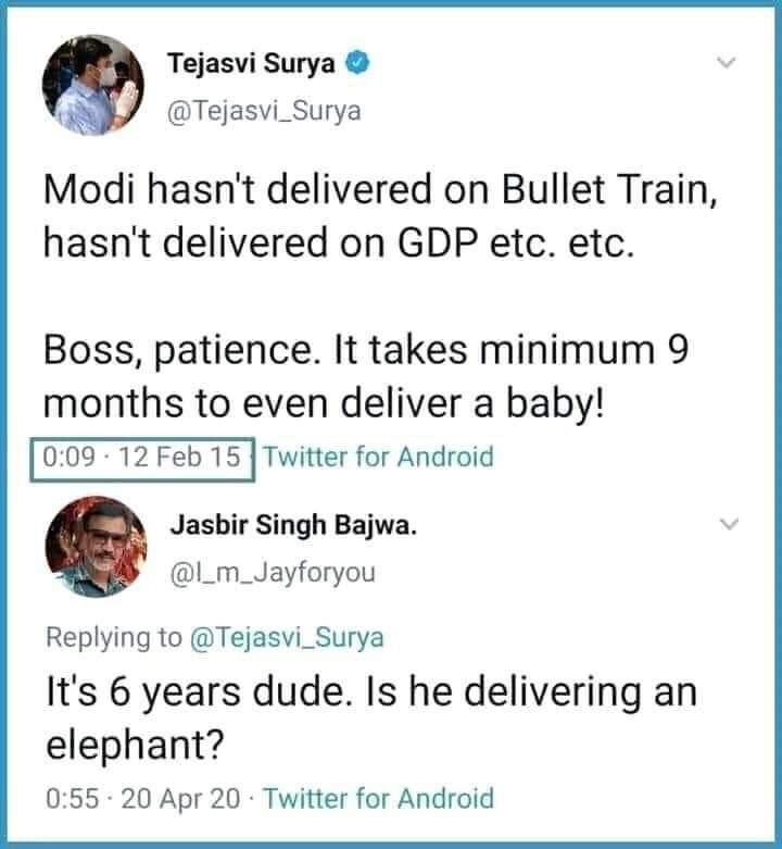 IndianGems_'s tweet photo. Best reply I have ever seen 😂😭 https://t.co/kmbebxhcA9